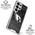 NFL Arizona Cardinals Black & White Galaxy S25 Ultra Clear Case